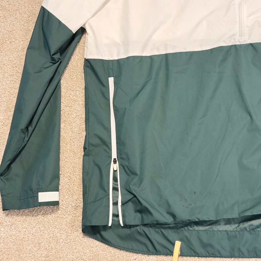 Nike Michigan State Spartans Windbreaker XL Quarter Zip Player Issued On Field - Picture 10 of 10